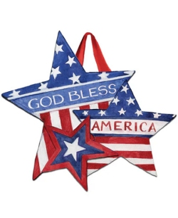 American Stars Door Decor
